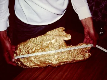Hand of Faith Gold Nugget 